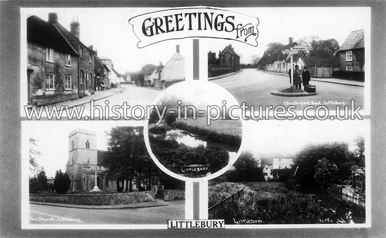 Greetings from Littlebury, Essex. c.1950's